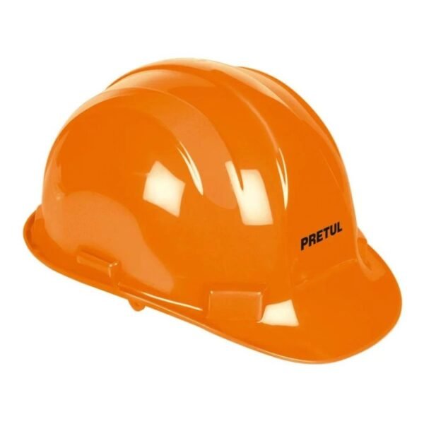 CASCO DE SEGURIDAD NARANJA PRETUL