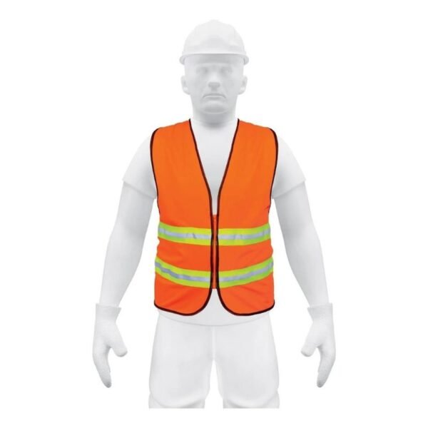 CHALECO SEGURIDAD C/CIERRE 6 BOLSAS