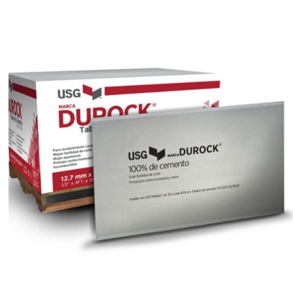 PANEL DE CEMENTO DUROCK 1/2″ 1.22 X 2.44 MTS.
