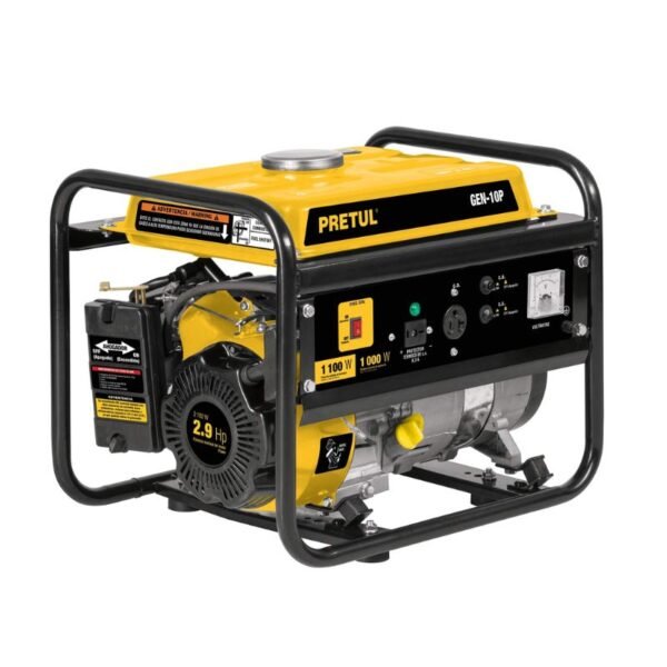 GENERADOR ELECTRICO A GASOLINA GEN-10P 1000W