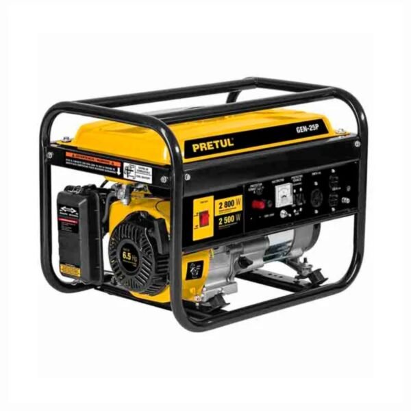 GENERADOR ELECTRICO A GASOLINA GEN-25P 2500W