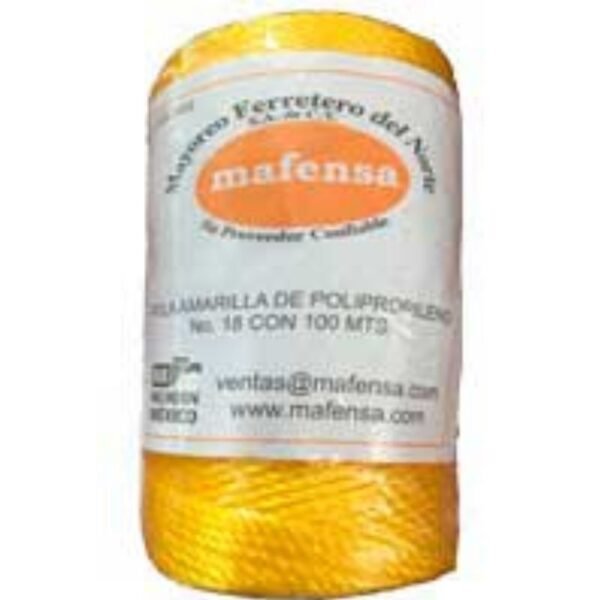 CORDON NYLON AMARILLO