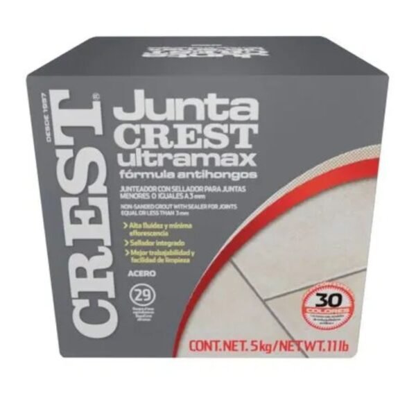 JUNTA CREST ULTRAMAX ACERO 5 KGS.