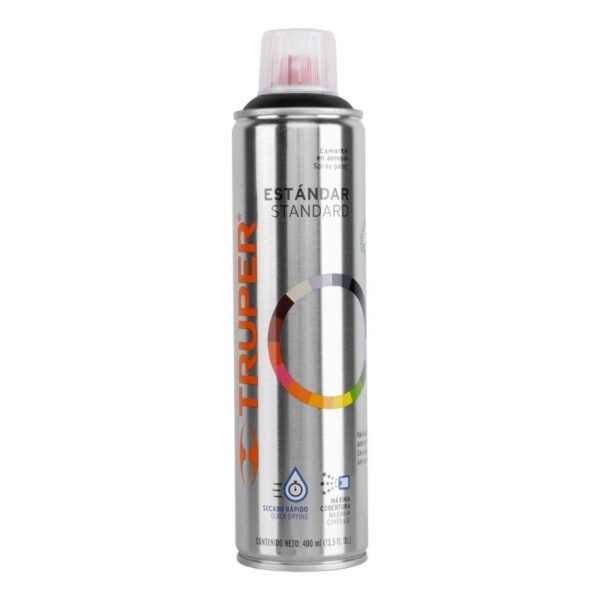 AEROSOL NEGRO MATE 400ML. TRUPER
