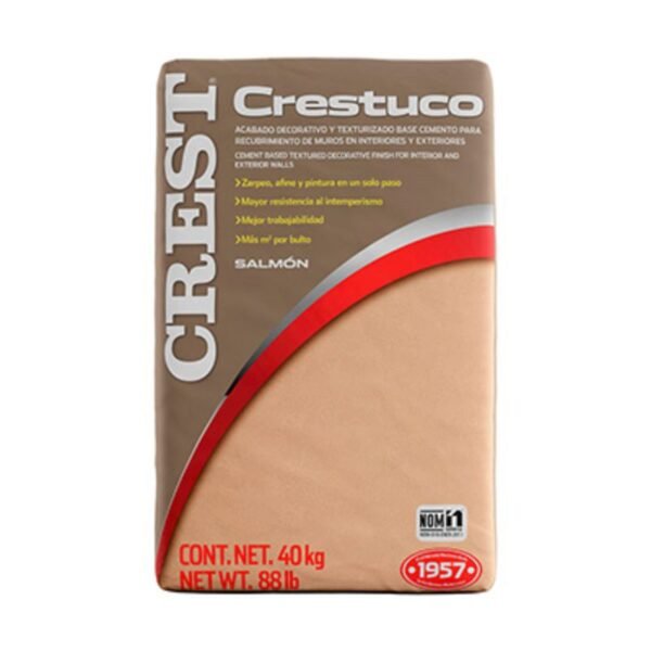 ESTUCO CRESTUCO SALMON 40 KG