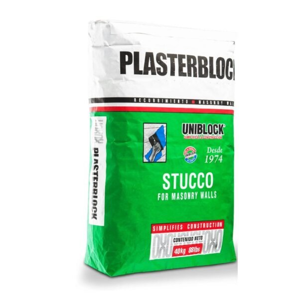 PLASTERBLOCK BLANCO (V) 40 KGS.