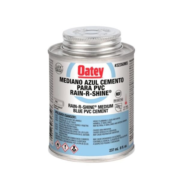 PEGAMENTO PVC AZUL 237 ML. (8 OZ) OATEY