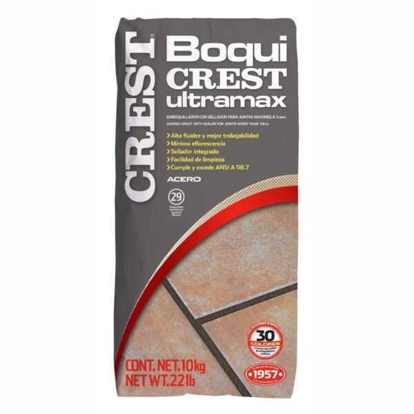 BOQUILLA CREST ULTRAMAX ACERO 10 KG