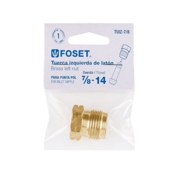 TUERCA IZQUIERDA TUIZ-7/8 FOSET
