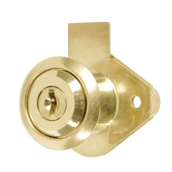 CERRADURA P/MUEBLE 21 LATON CM-21L HERMEX