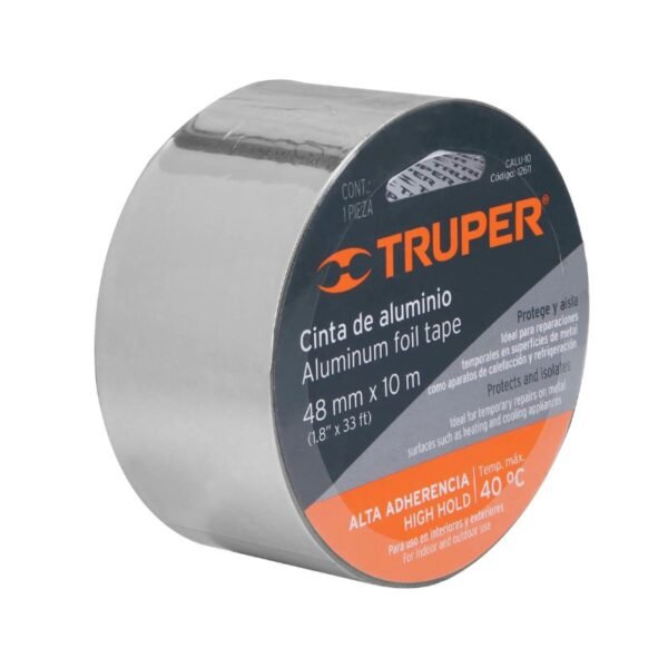 CINTA DE ALUMINIO 10 MTS. CALU-10 TRUPER