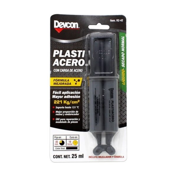 PLASTI ACERO NORMAL R2-42 25 ML. DEVCO