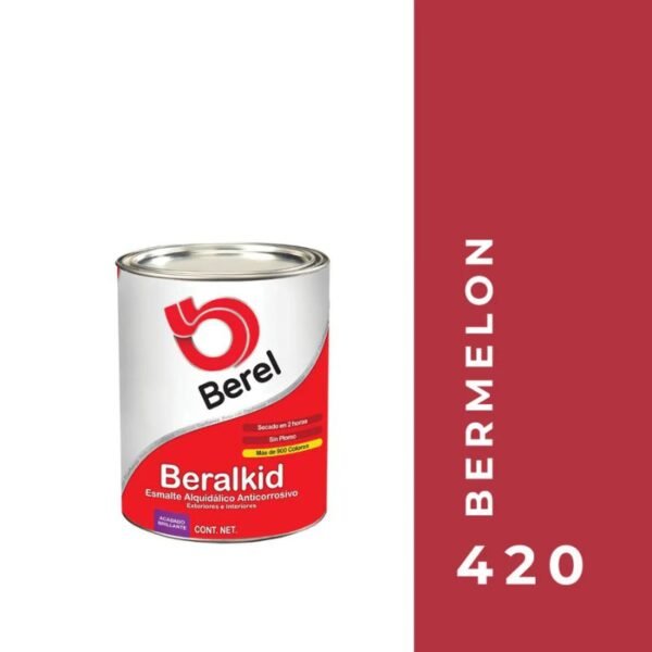 ESM. BERALKID 420 BERMELLON 4 LTS.