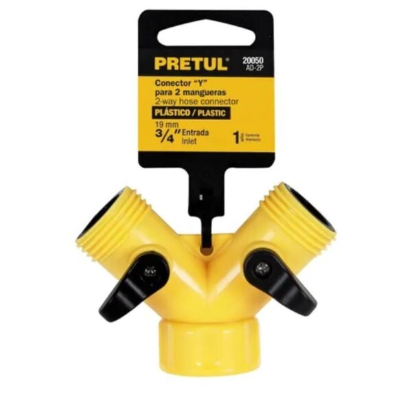 ADAPTADOR Y P/2 MANG. AD-2P PRETUL