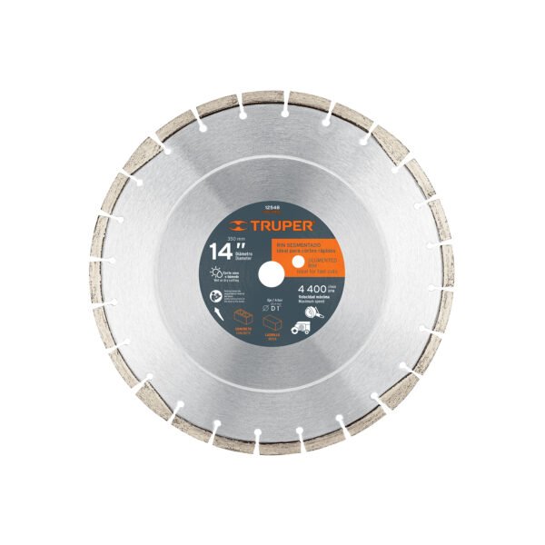 DISCO DIAMANTE 14″ CONCRETO
