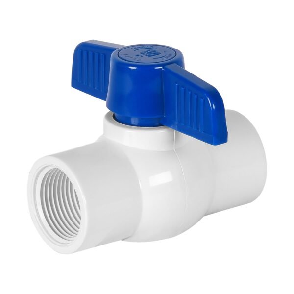 VALVULA ESFERA PVC ROSCADA 1″