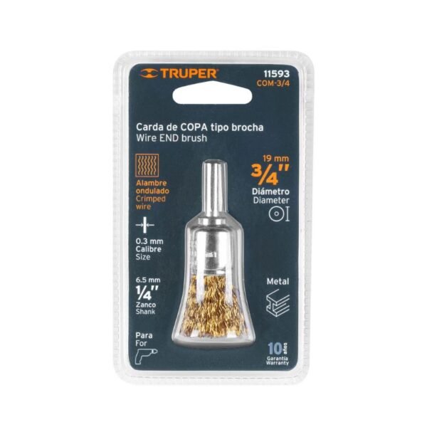 CEPILLO CARDA COPA MINI 3/4 COM-3/4 TRUPER