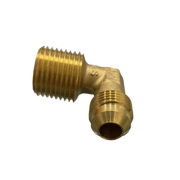 CODO CONICO / TERMINAL BRONCE 3/8 X 90