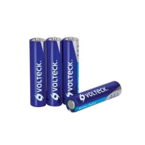 PILA ALCALINA AAA C/4 AL-AAA VOLTECK