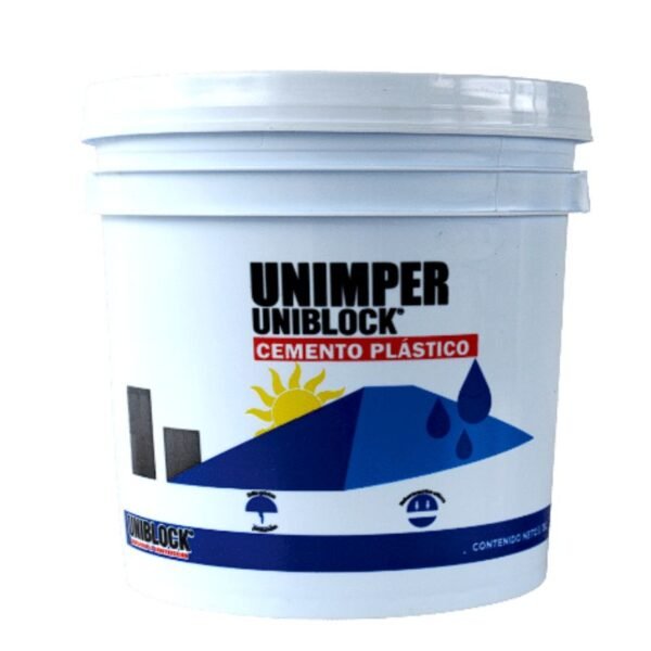 UNIMPER CEMENTO PLASTICO 4 LTS.