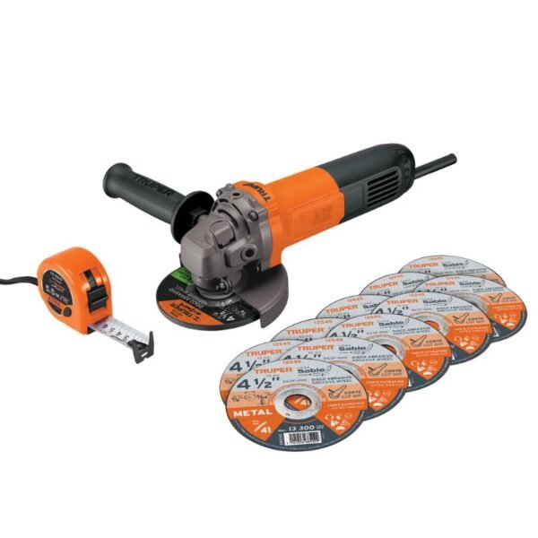 COMBO ESMERILADORA, (DISCOS) FLEXOMETRO