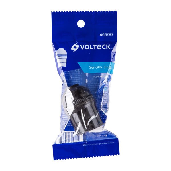 PORTA LAMPARA BAQUELITA C/CAD. POBA-16 VOLTECK