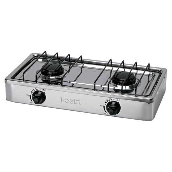 PARRILLA GAS LP 2 QUEMADORES PAGA-2X FOSET
